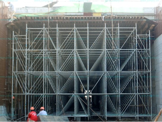 承插型盤扣式腳手架●和鋼管舞有什么關聯嗎?